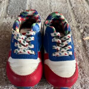 Kids Colorful Sneakers- REEBOK- leather